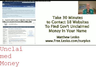 illinois Unclaimed Money Database